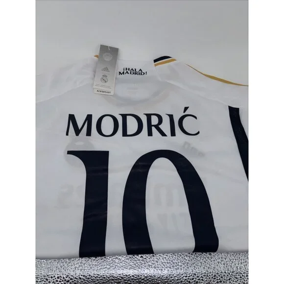 Adidas AeroReady Real Madrid Modric #10 Jersey 23/24 - BRAND NEW - Picture 5 of 5